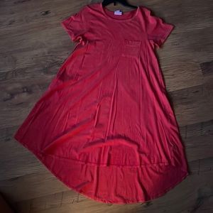 New Lularoe Carly dress size XS T-shirt material